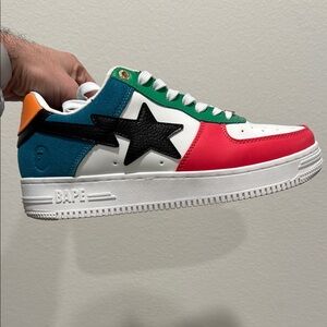BAPE Men's Multicolor Sneakers